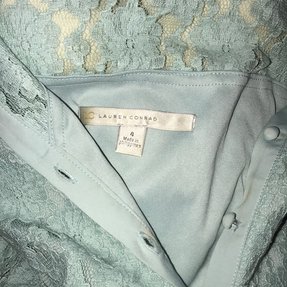 Lauren Conrad size 4 light blue beautiful dress 💕 - Picture 3 of 6